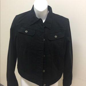 Ralph Lauren Black Denim Jacket